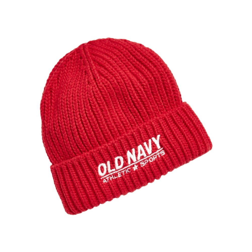 Old Navy '94‎ Logo-Graphic Gender-Neutral Beanie for Kids - Red - Small/Medium